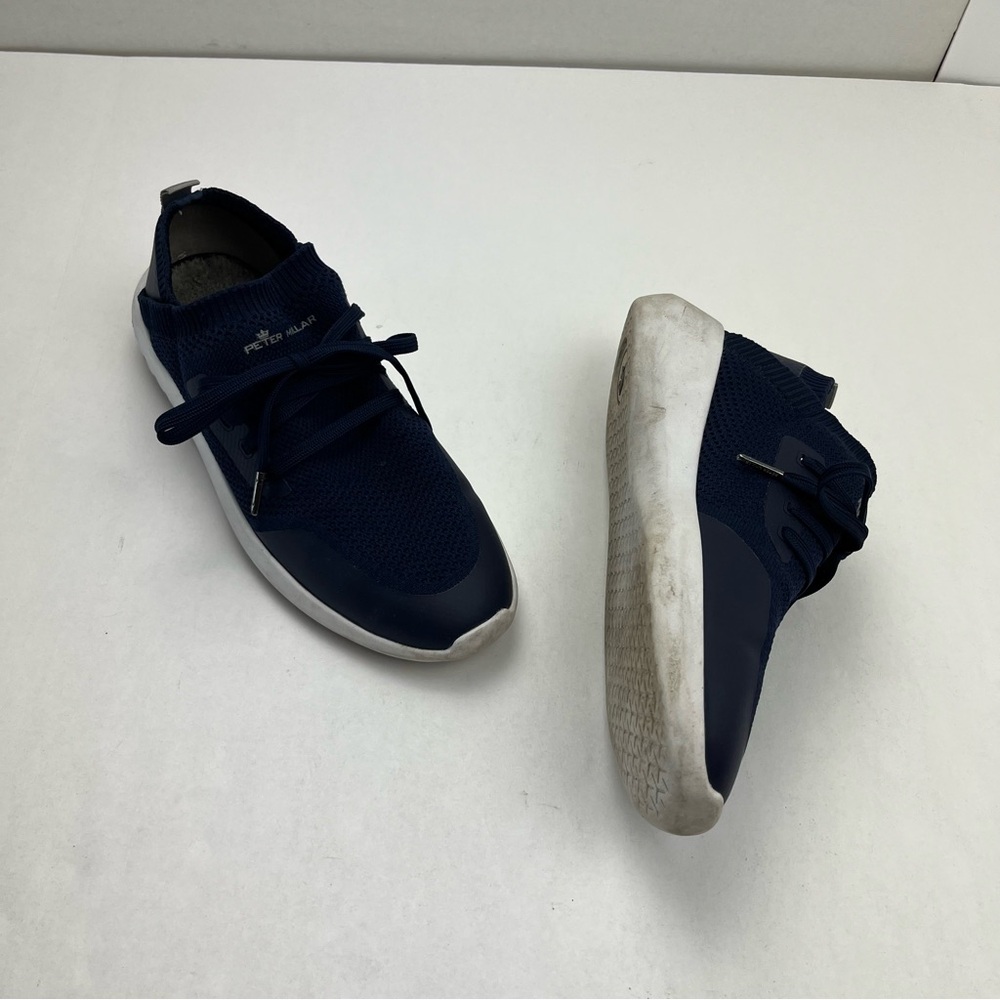 Peter Millar Hyperlight Glide Shoe Womens Size 9 Lightweight Sneaker Navy Blue‎